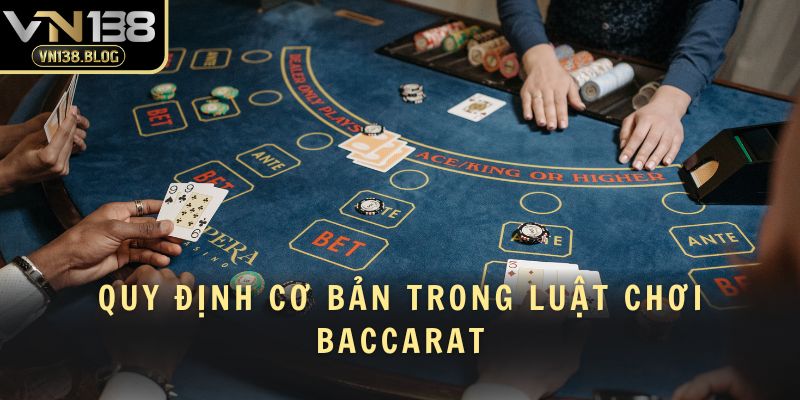 luật chơi Baccarat